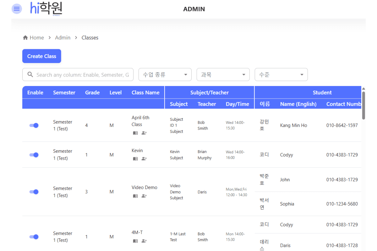 Schedule Management